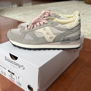 Saucony Shadow Original. Grey/Zebra. US Women’s 8